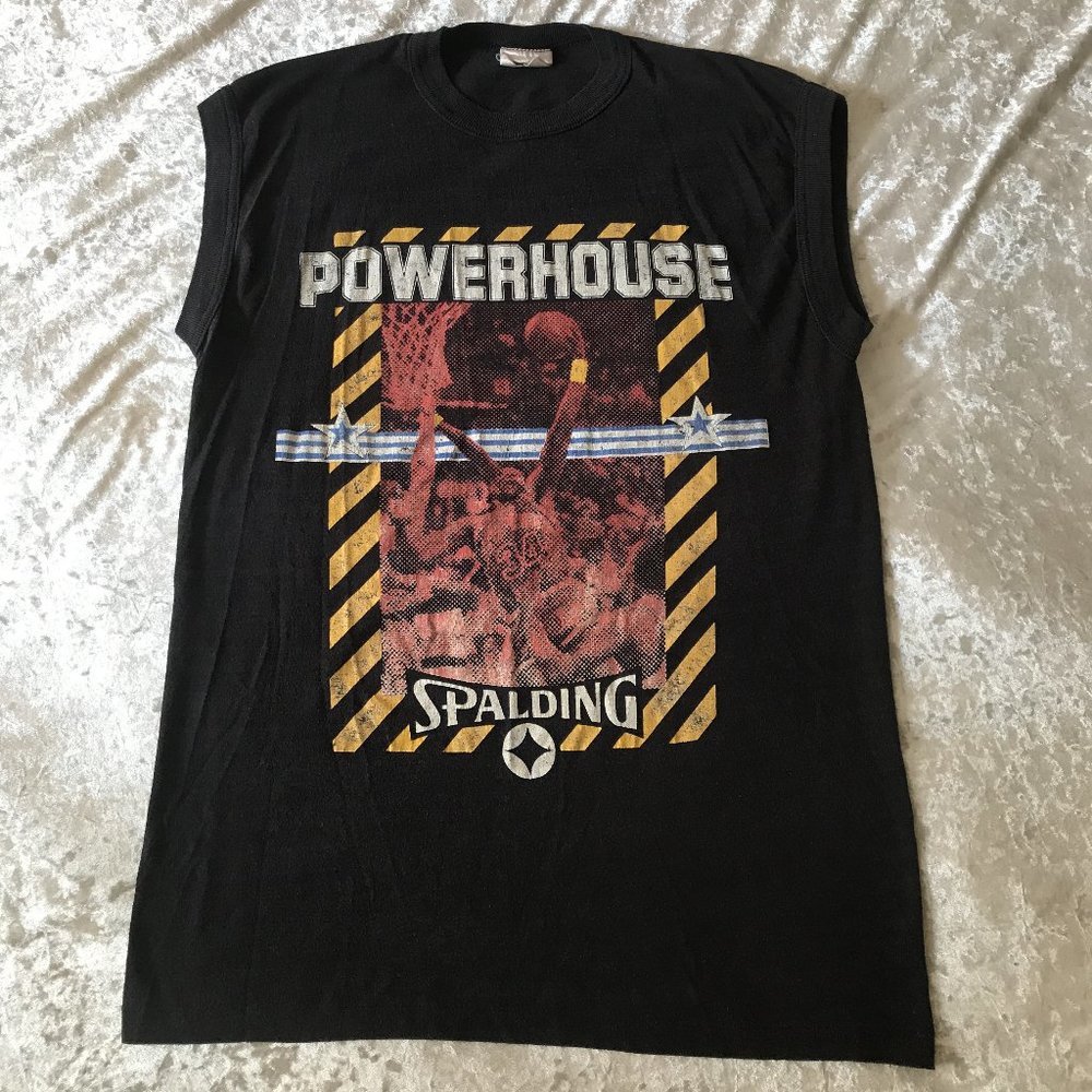 Vintage 90s Spalding Shaq Lakers Shirt m
